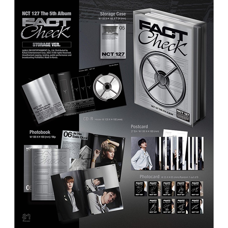 NCT 127 - 5TH ALBUM  Storage Ver.