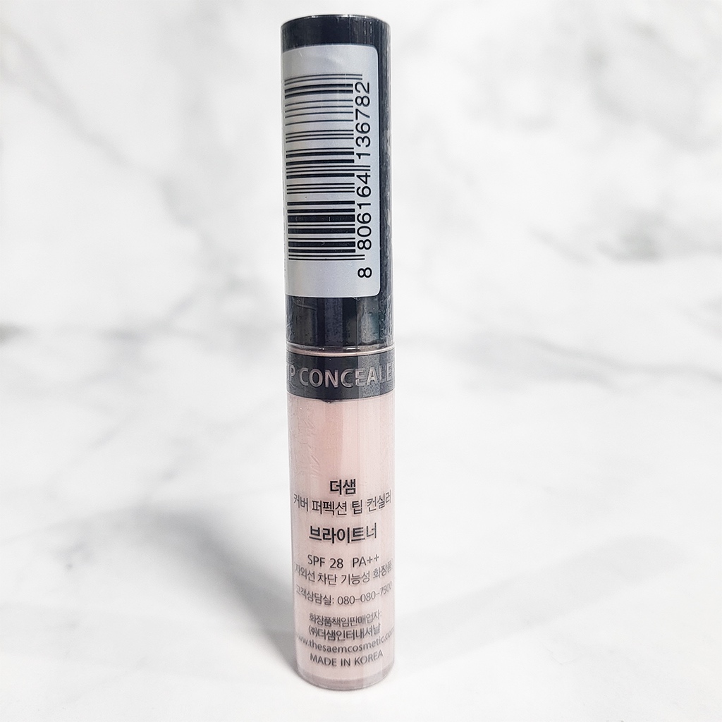 Kem che khuyết điểm The saem cover perfect tip 6.5g với 6 màu