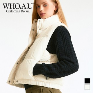 Áo phao nữ WHOAU WHVWD4916F dáng ngắn thời trang