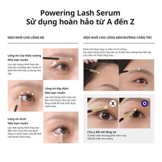DEWYCEL Powering Lash Serum dưỡng mi 9ml