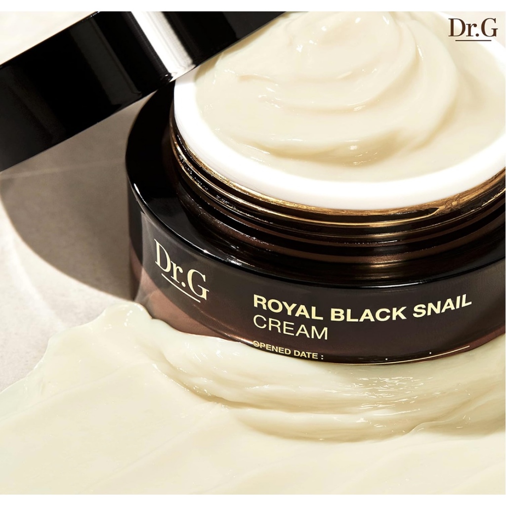 Kem dưỡng ẩm ốc sên đen Dr.G Royal Black Snail Cream 50mL