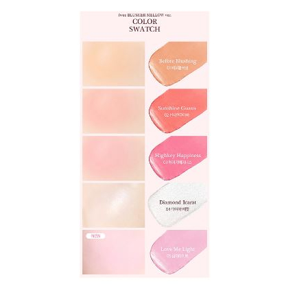 Phấn Má Hồng 8 Màu Tùy Chọn Tiện Dụng Chất Lượng Cao