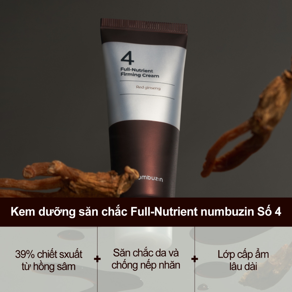Numbuzin Kem dưỡng Săn chắc Full-Nutrient Số 4