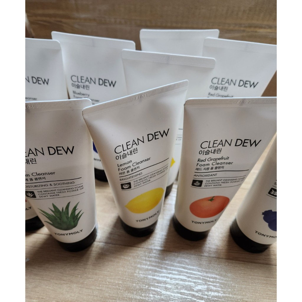 Sữa Rửa Mặt Tạo Bọt Làm Sạch Sâu Tony Moly Clean Dew Foam Cleanser 180ml