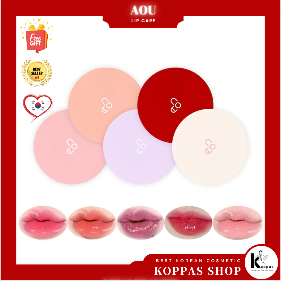 [AOU] GLOW TINT BALM Son Dưỡng Môi 3.5g  (Apple/Persimmon/Good/Mulberry/Cherry/Chocolate/Peanut/Bubble)