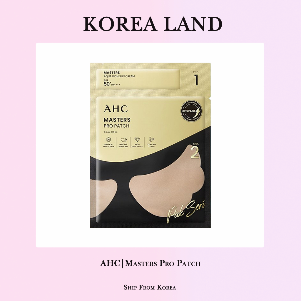 Vòng Đeo Tay ahc ahc ahc | 1 Cặp Kem Chống Nắng masters pro 2 Bước 8g 1.5ml