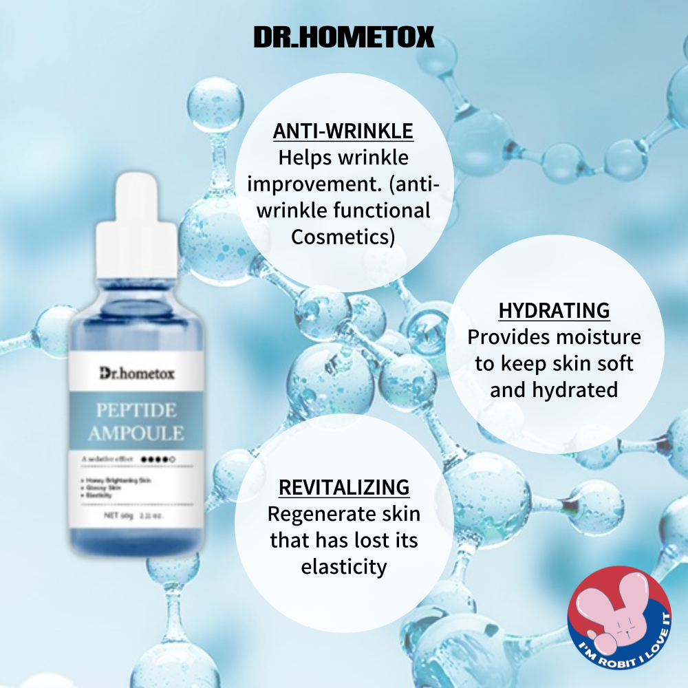 Serum dưỡng da Dr.Hometox 35ml Hàn Quốc / serum dưỡng ẩm/ serum dưỡng trắng da, sáng da/ serum làm  dịu da/ serum cải thiện nếp nhăn, cải thiện lão hóa da/ tinh chất serum tái tạo da