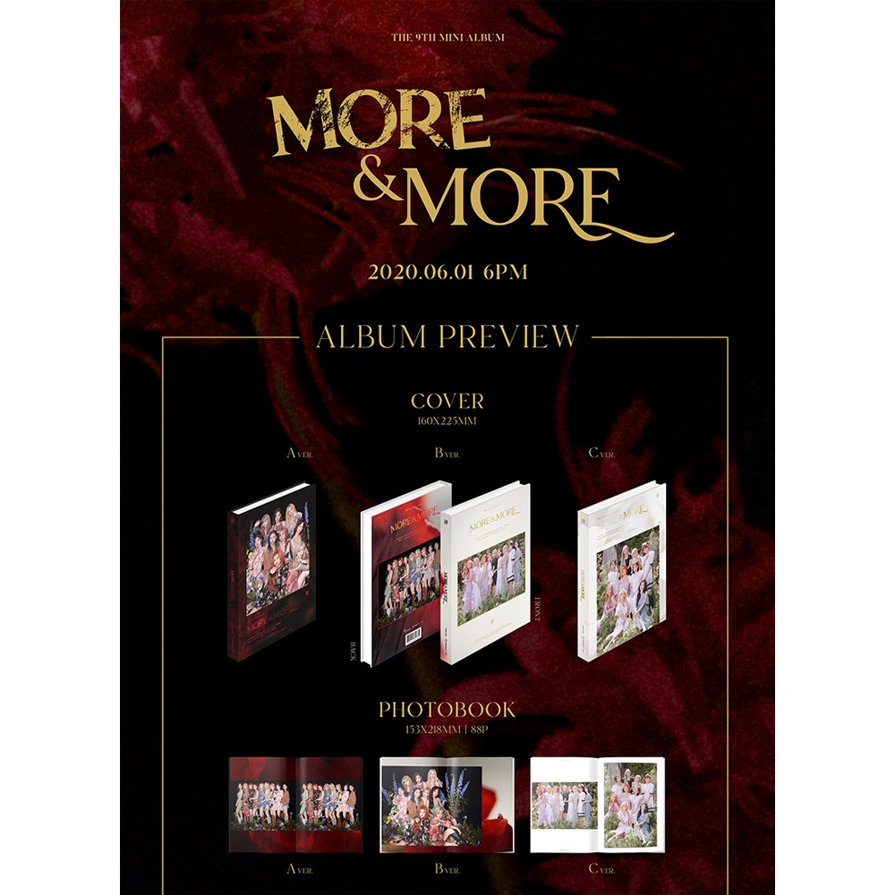 TWICE - 9th Mini Album More & More
