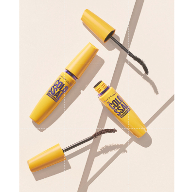 MAYBELLINE Mascara Màu Đen 9.2ml Chống Thấm Nước Có Thể Dùng Làm Mascara