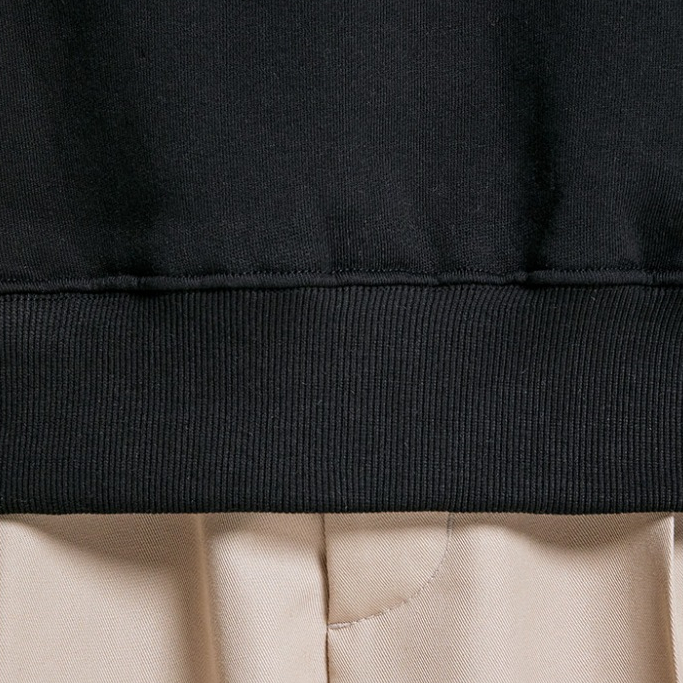 Áo sweater SPAO họa tiết Campus order chính hãng Hàn Quốc