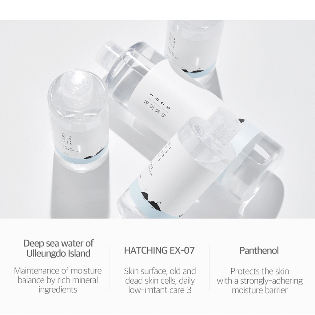 ROUND LAB 1025 Dokdo Toner / Pine Tree Soothing Cica Toner Dụng Cụ cica toner 1025 dokdo cica Hình Tròn Làm Dịu Da Cân Bằng Nước Khoáng