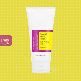 Gel lột mụn mềm mịn cosrx low ph good night soft peeling gel 120ml