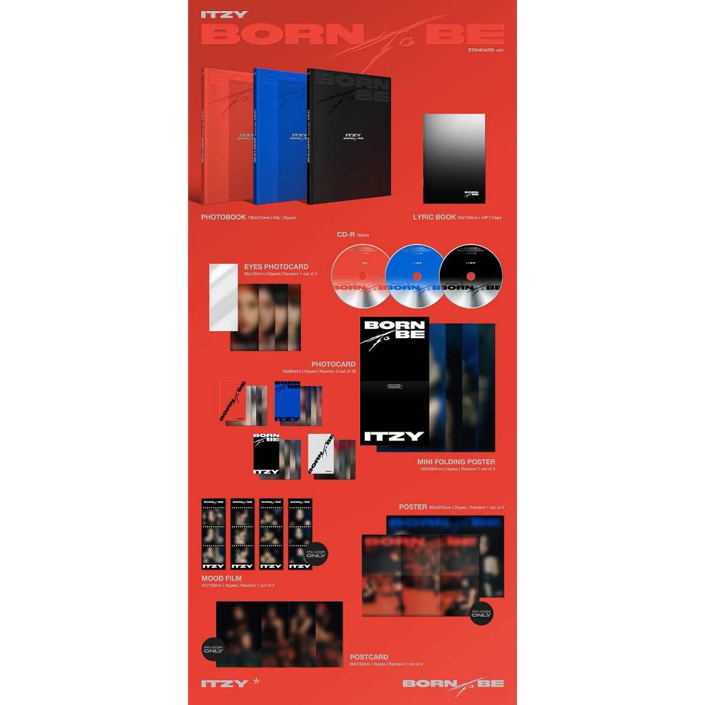 ITZY - Born To Be_Standard ver