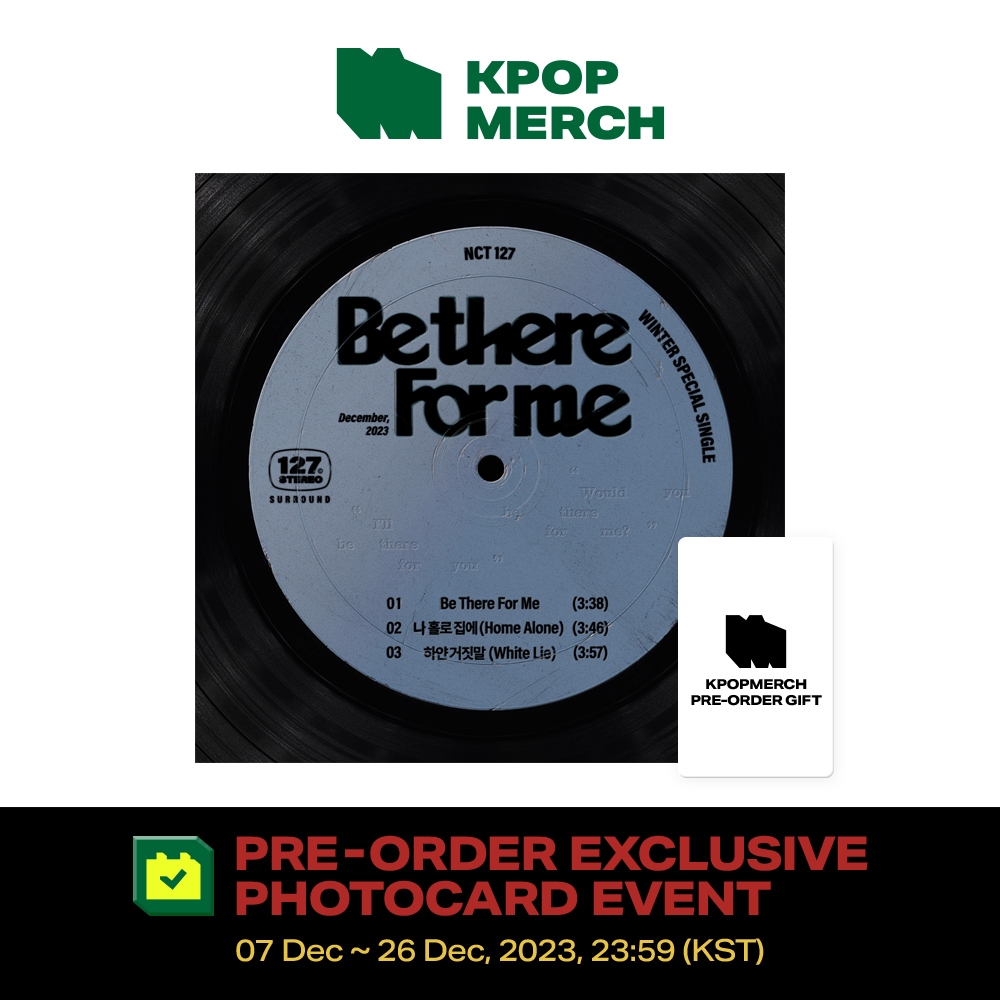 SM Entertainment  NCT 127 - Winter Special Single Be There For Me_127 Stereo Ver.