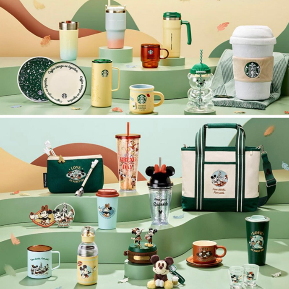 [Starbucks Korea] Bộ Sưu Tập Disney Ph2 Joyful Memories Together Starbucks Hàn Quốc