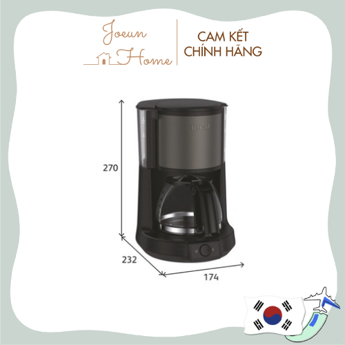 Máy pha cà phê TEFAL VIVO Hàng Nội Địa Hàn Quốc