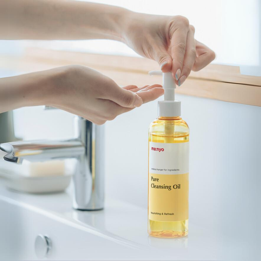 Dầu tẩy trang siêu sạch mịn da Manyo Factory Pure Cleansing Oil 400ml