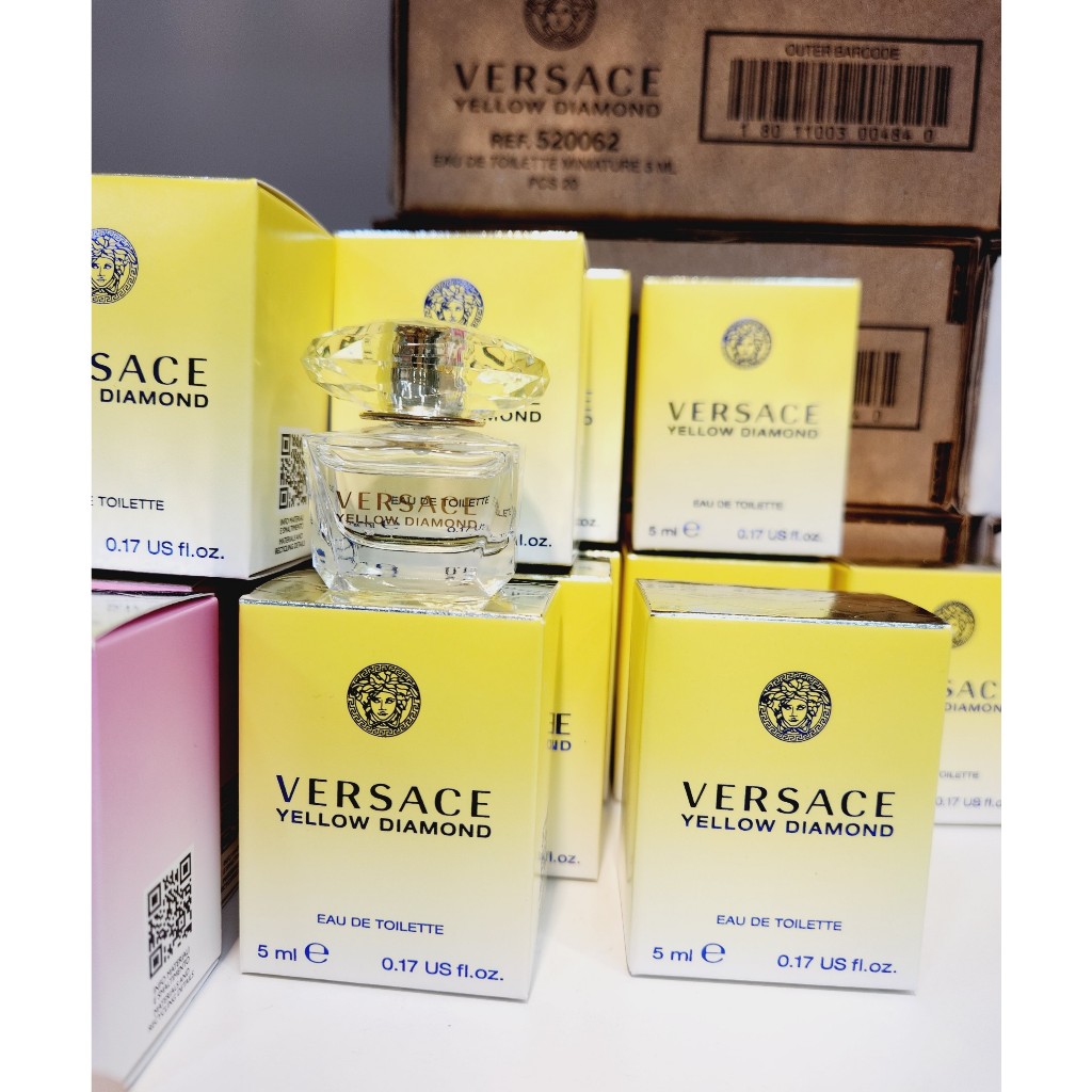 Nước Hoa Versace Yellow Diamond EDT 5ml for women - Ship Từ Hàn Quốc