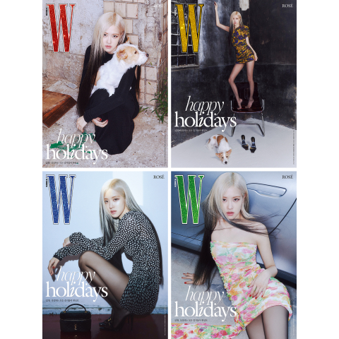 W KOREA VOLUME 12 - COVER: BLACKPINK ROSE