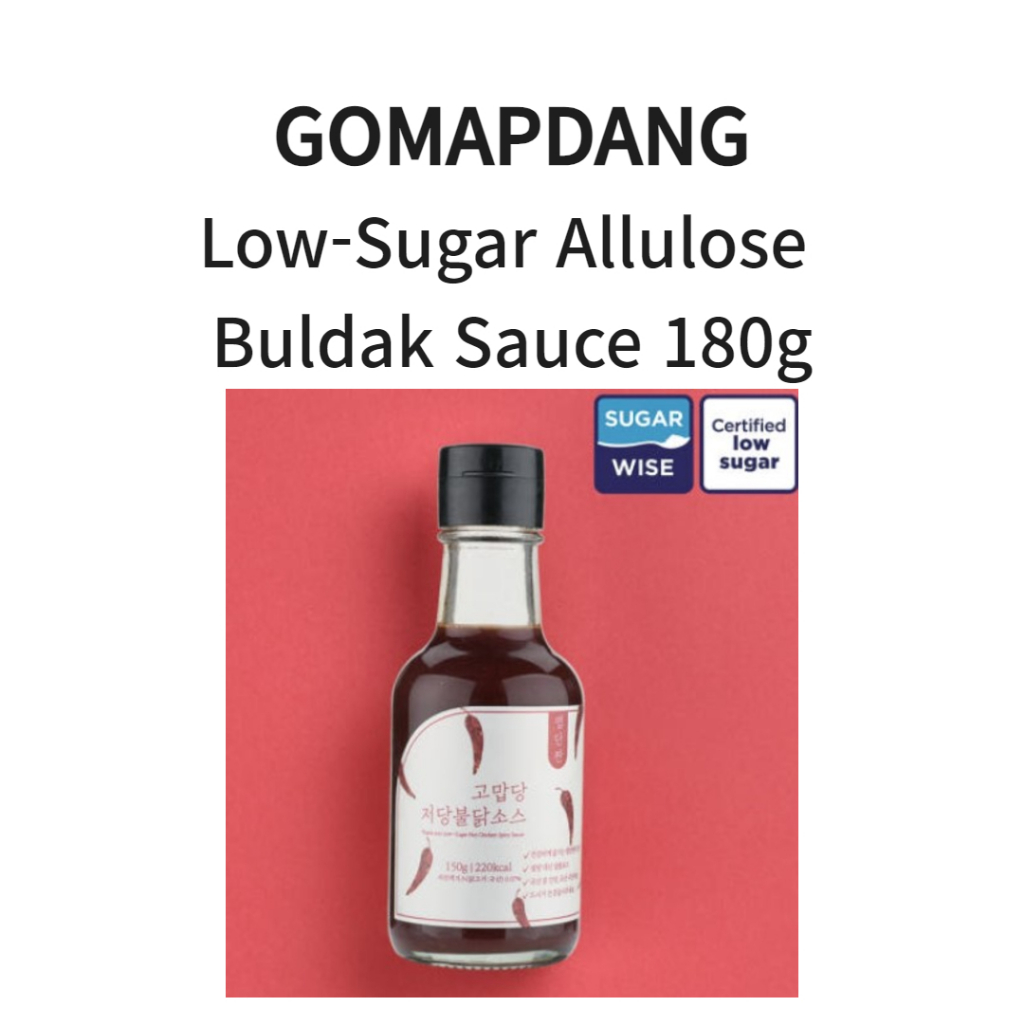 Sốt Buldak ít đường 180g (Original / Hot Buldak) Sốt gà cay K-Food ZERO CALORIE SAUCE