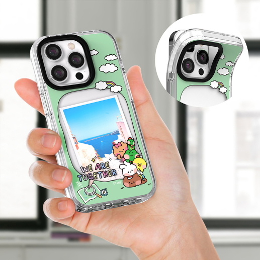 Ốp Điện Thoại In Hình line friends Cho iphone 15 / galaxy s23  galaxy s22 s21 s20}