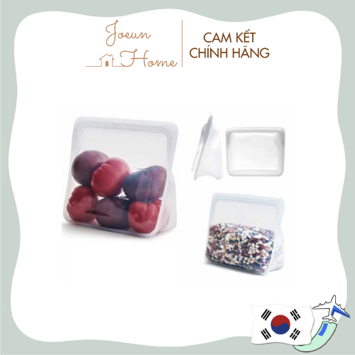 Túi silicon bảo quản thực phẩm sử dụng nhiều lần Stasher nhiều kích thước | Túi silicon đựng bảo quản thực phẩm (Nhiệt độ từ: -40 đến 200)