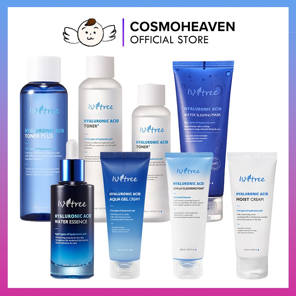 ISNTREE  Mặt Nạ Ngủ Tinh Chất Nước Hoa / toner / toner plus / Kem aqua / Kem Dưỡng Ẩm / Bọt Làm Sạch Da