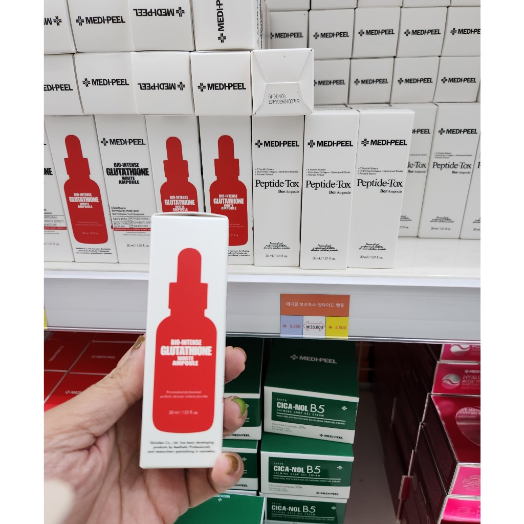 TINH CHẤT DƯỠNG TRẮNG DA MEDI PEEL BIO INTENSE GLUTATHIONE WHITE AMPOULE 30ML