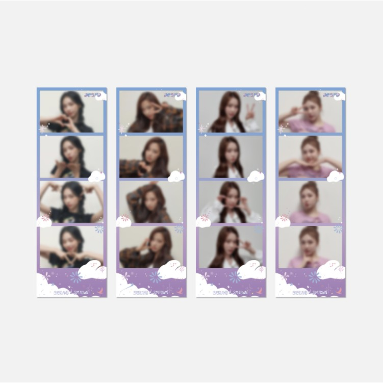 Aespa 4CUTS PHOTO SLEEVE SET