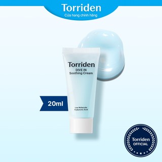  Kem dưỡng làm dịu da DIVE IN Hyaluronic Acid Mini, làm mát và cấp ẩm cho da, da sảng khoái sau khi thoa và không bết dính, 20ml