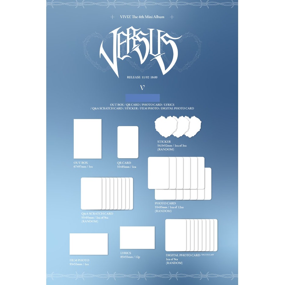 VIVIZ VERSUS  4th Mini Album Select Version