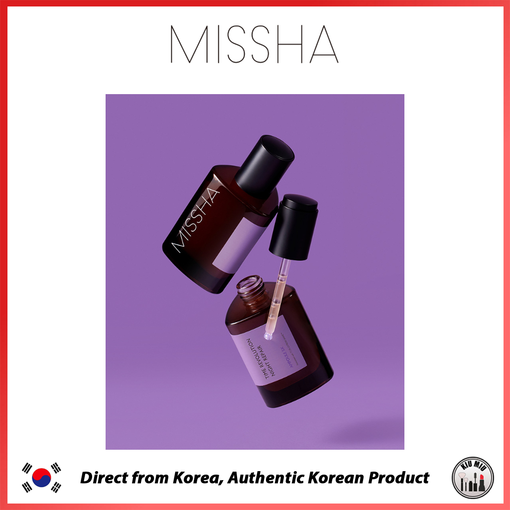 MISSHA TIME REVOLUTION NIGHT REPAIR AMPOULE 5X 75ml *Shipped from Korea*