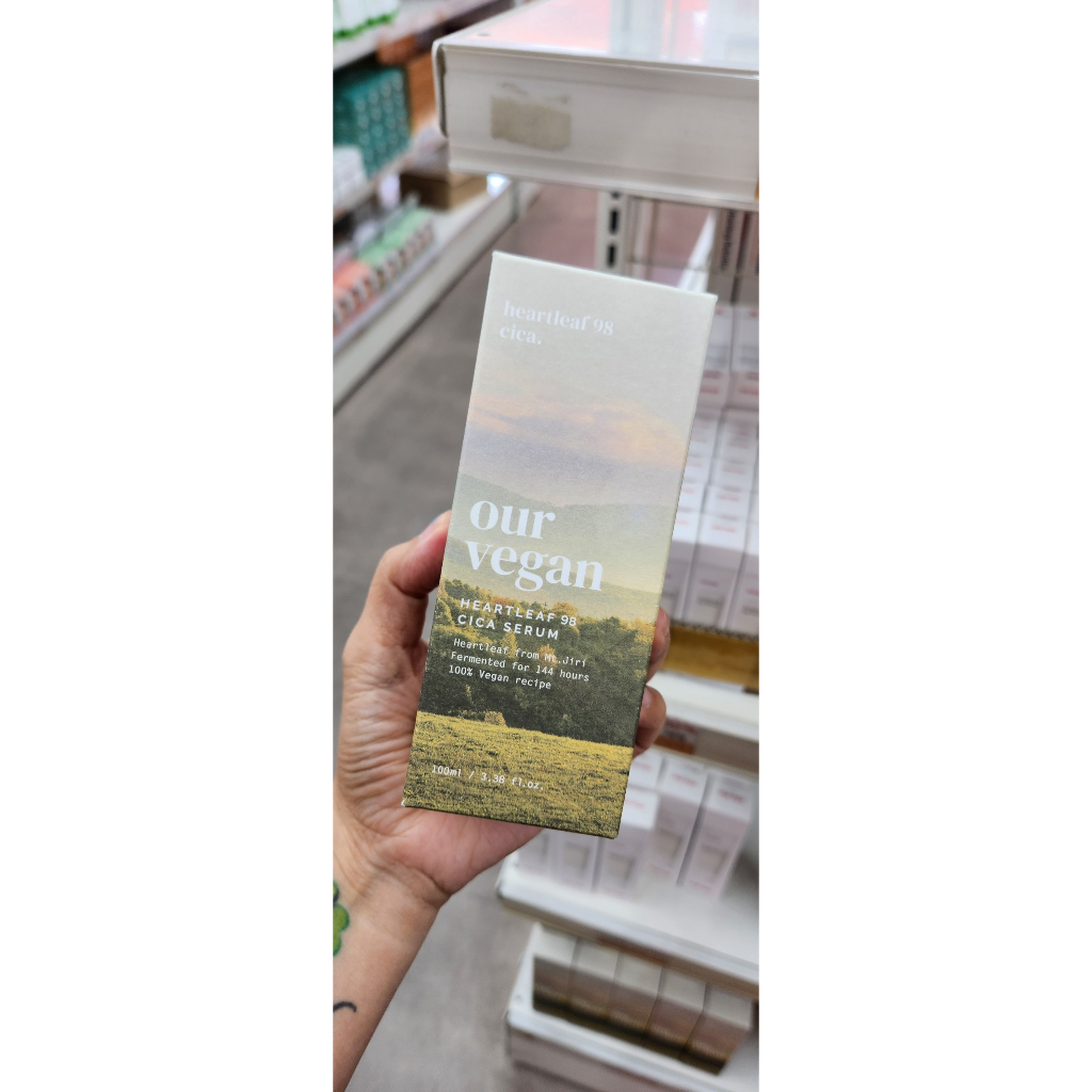 Tinh Chất Diếp cá Thuần Chay Manyo Our Vegan Heartleaf 98 Cica Serum 100ml