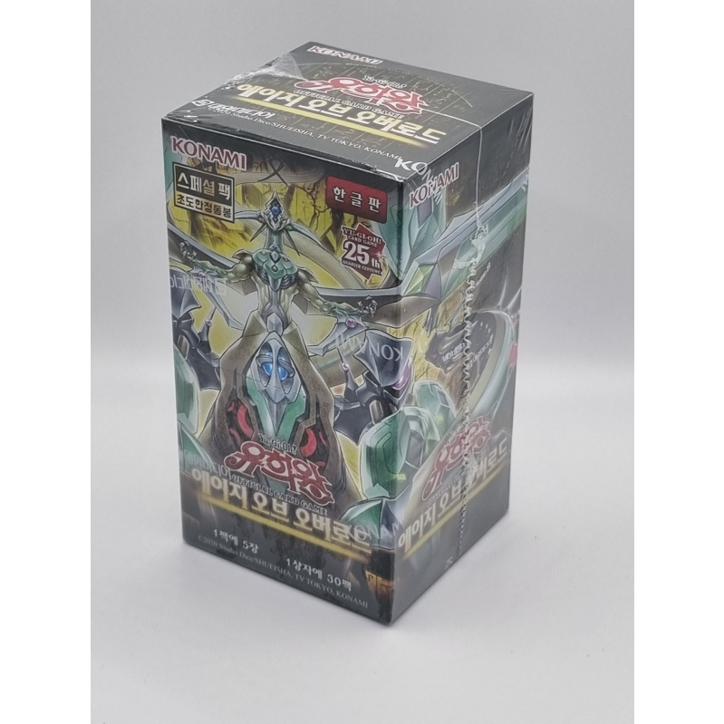YUGIOH Booster "Age of Overlord" Initial Limited Korean 1 BOX