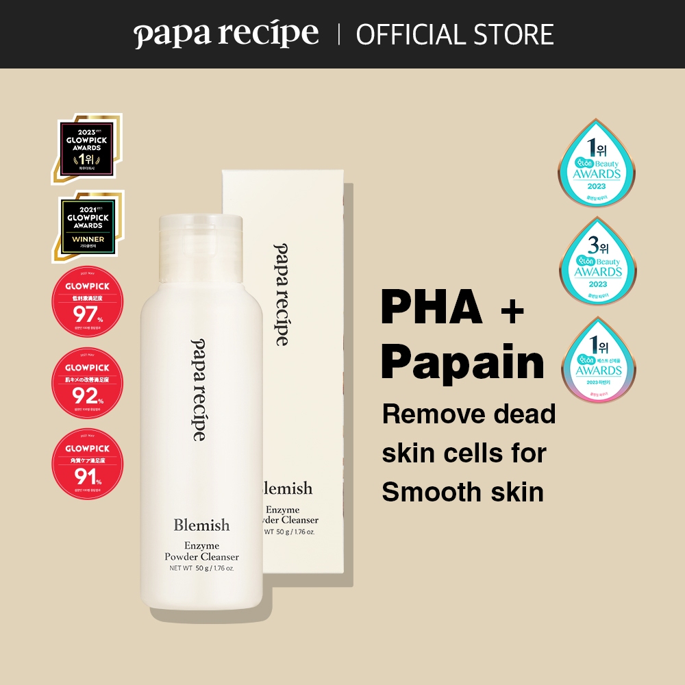 Sữa rửa mặt papa recipe blemish enzyme powder wash cleanser (50ml)