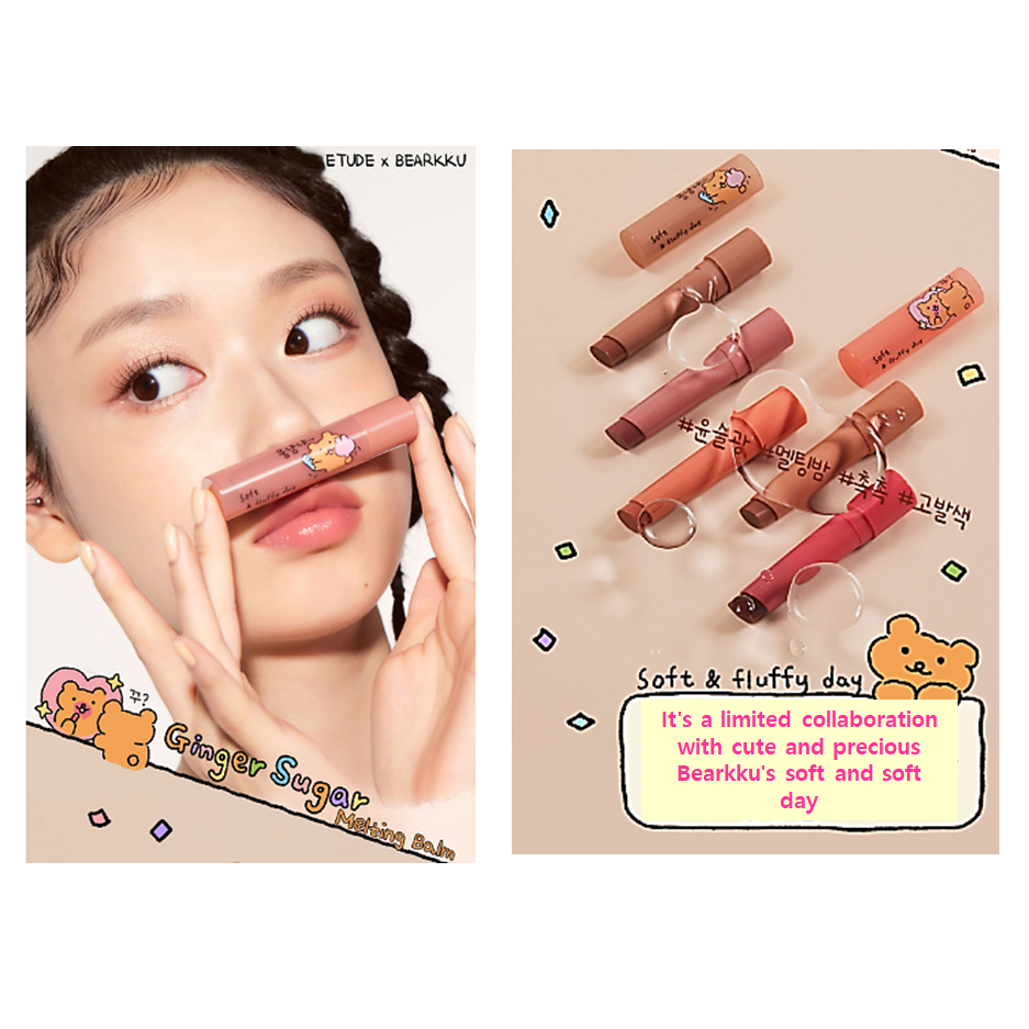 Son Dưỡng etude x bearkku Trọng Lượng 2.3g