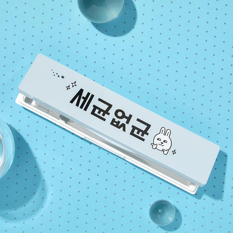 Hộp Khử Trùng Bàn Chải Đánh Răng ARTBOX Hàn Quốc Cổng USB Màu Xanh Mint