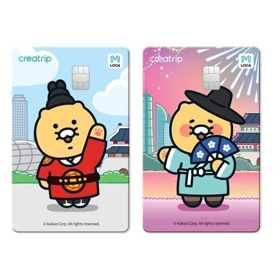 Lotte T-money Card Korea Transportation Card LOCA LOTTE Mobility Card