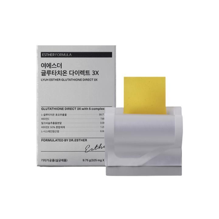 Hàn Quốc ESTHER formula Glutathione Direct 3X 30pcs