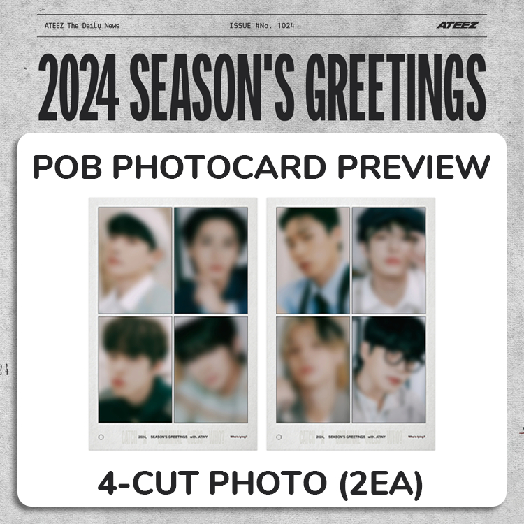 Bộ lịch ATEEZ 2024 Season's Greetings