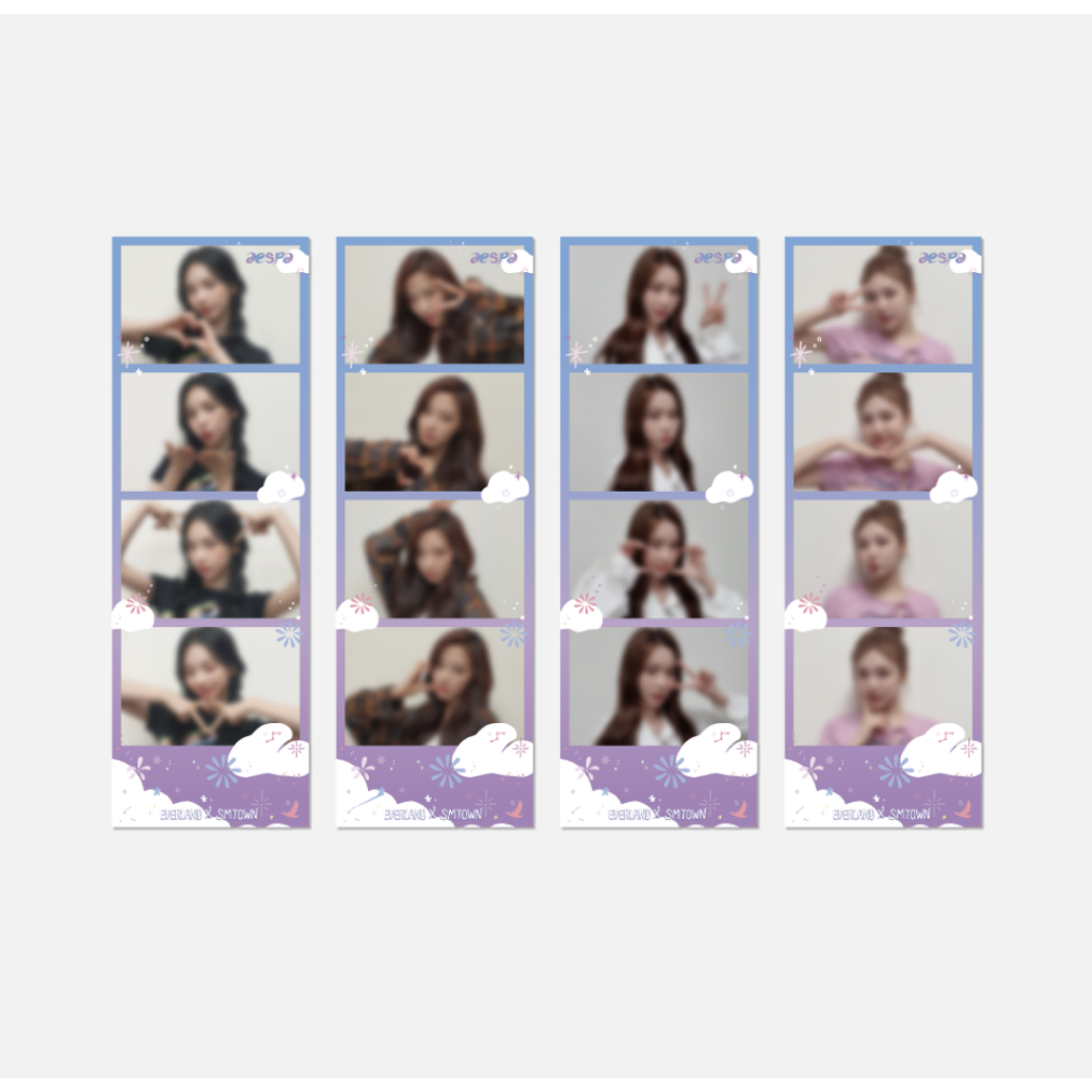 Aespa 4CUTS PHOTO SLEEVE SET