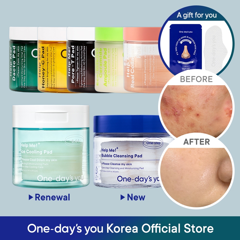 Bông Đắp Toner Hàng Ngày ONE DAY'S YOU Thu Nhỏ Lỗ Chân Lông Chăm Sóc Da Loại Bỏ Tế Bào Chết