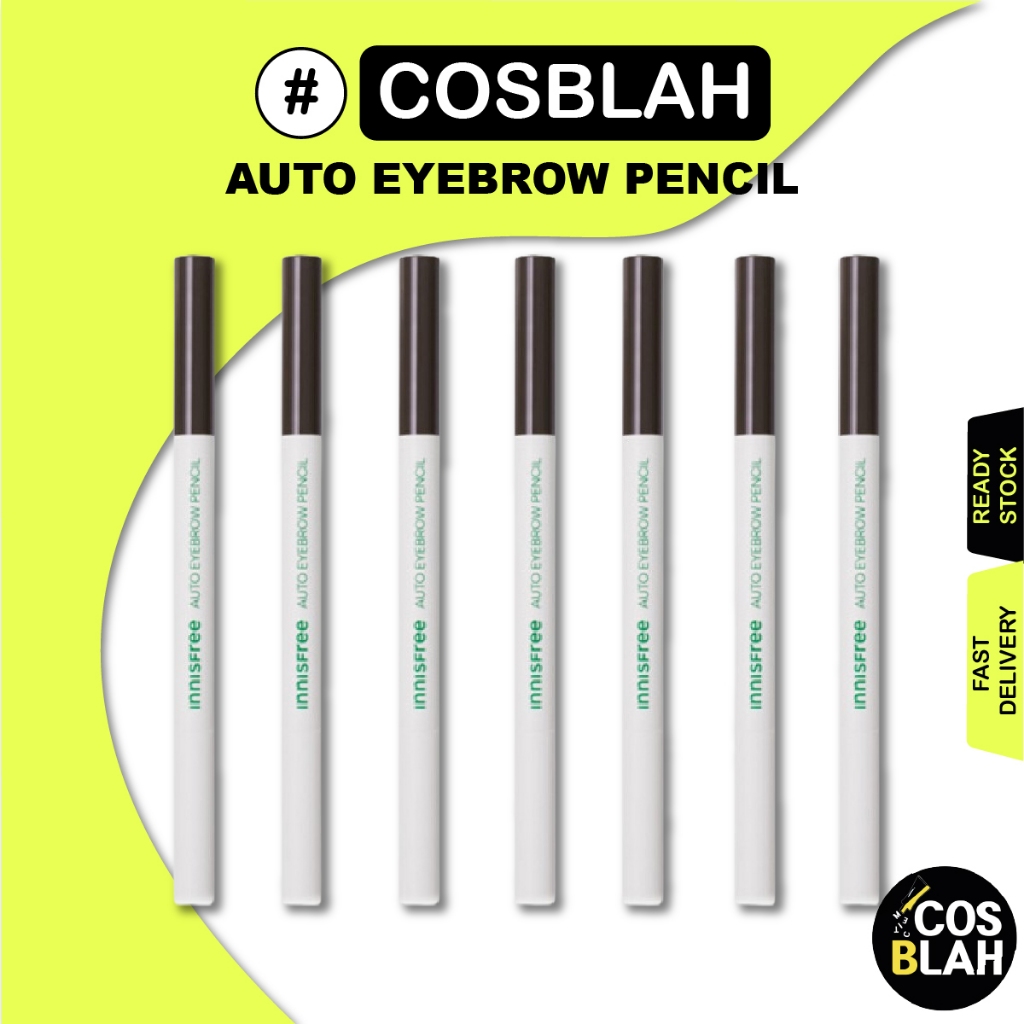 Bút Kẻ Lông Mày Tự Động 7 Màu Sắc Tùy Chọn Innisfree