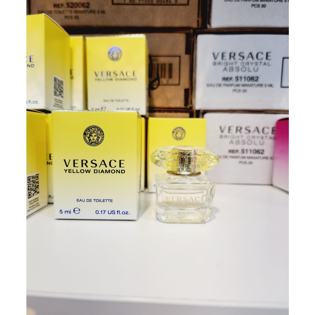 Nước Hoa Versace Yellow Diamond EDT 5ml for women - Ship Từ Hàn Quốc