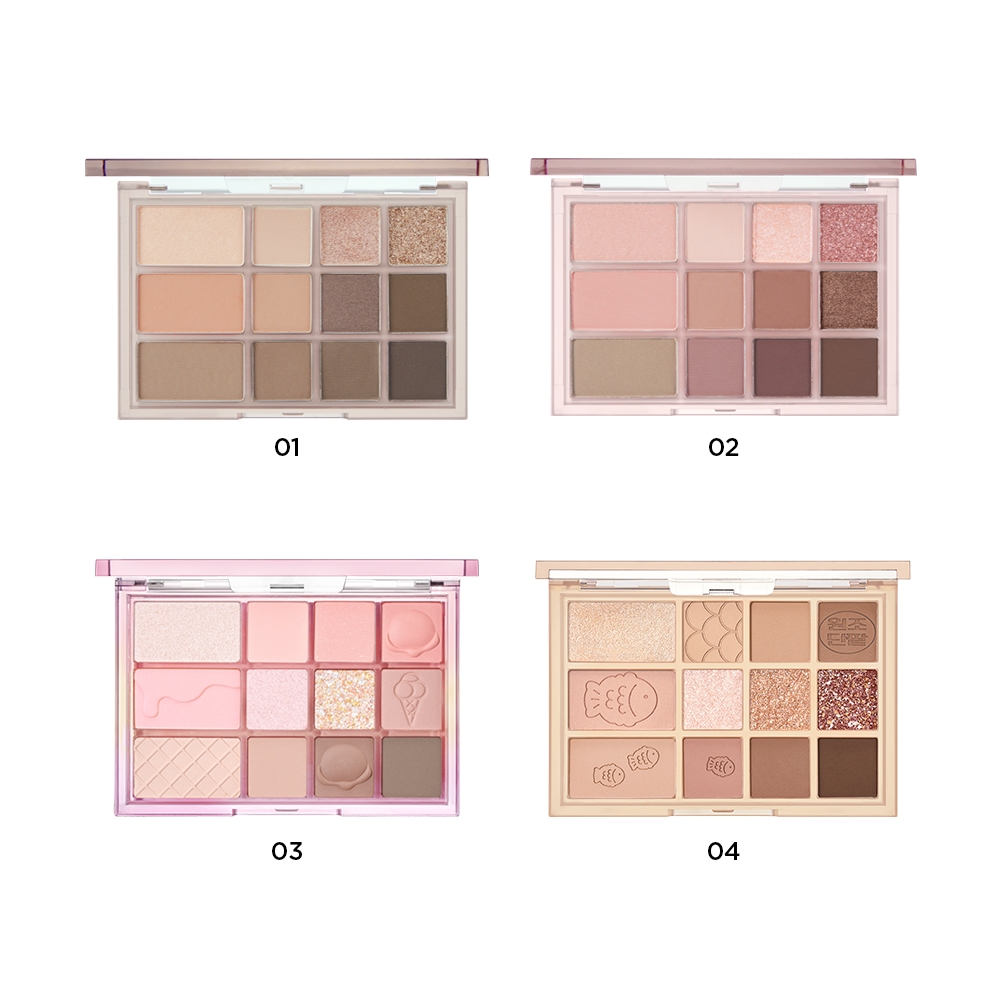 CLIO Cici Bảng Phấn Mắt Trang Điểm Đa Năng 9.6g