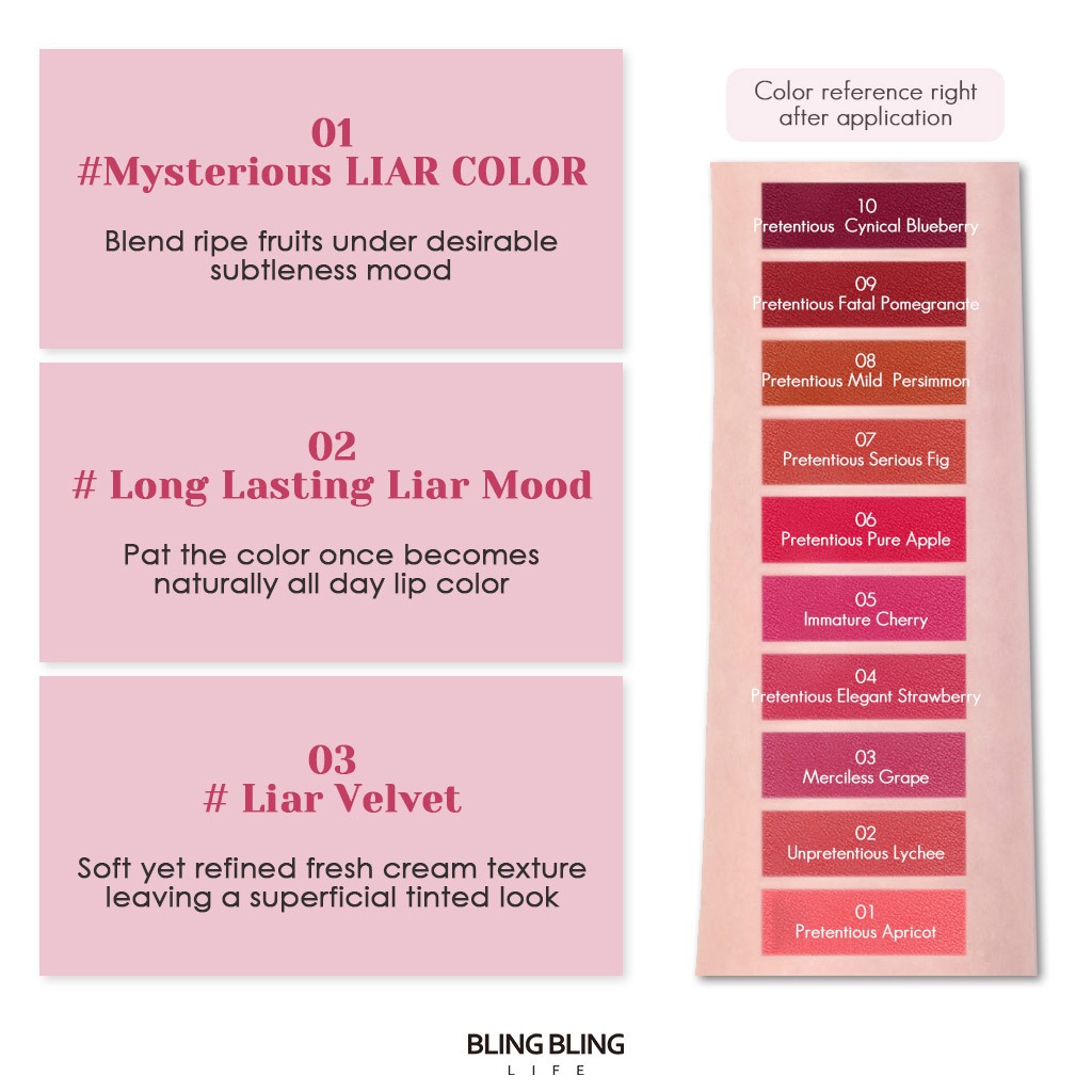 Lilybyred Phấn Trang Điểm 4.2g  / 2023 Màu Sắc Mới