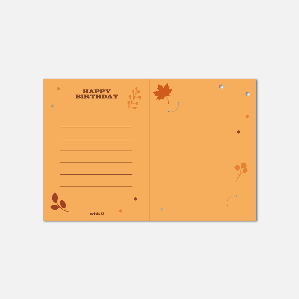 GISELLE ARTIST BIRTHDAY CARD