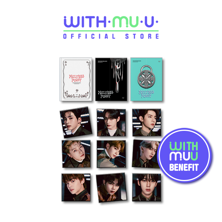 Album Wake One Entertainment ZEROBASEONE (ZB1) [MELTING POINT] 2nd Mini Album SET (Withmuu LUCKY DRAW POB)