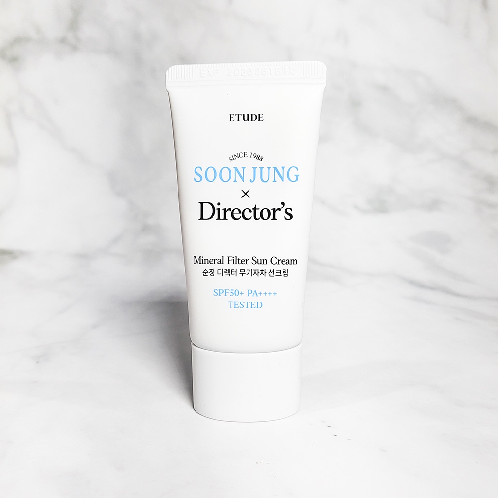 etude house soon jung x director’s Kem chống nắng lọc khoáng 20ml spf50+ pa++++