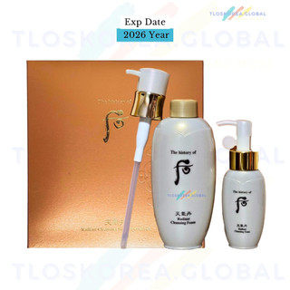 Exp date 2026 Sữa rửa mặt tái sinh da Whoo Cheongidan Radiant Cleansing Foam set